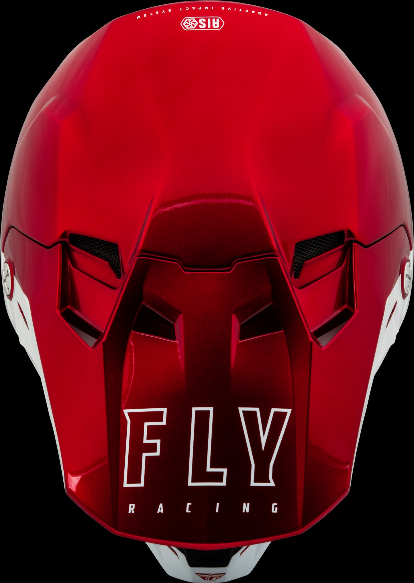 Fly Racing Formula CC Driver Helmet (Metallic Red / White) - Youth Large