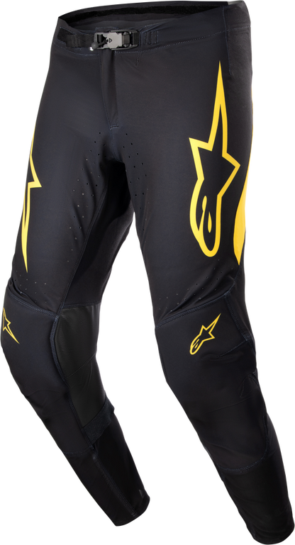 Alpinestars Men's Supertech Ward MX Pants (Black/Yellow) Size 28