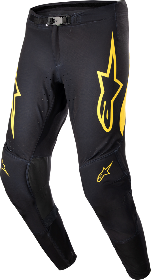 Alpinestars Men's Supertech Ward MX Pants (Black/Yellow) Size 28