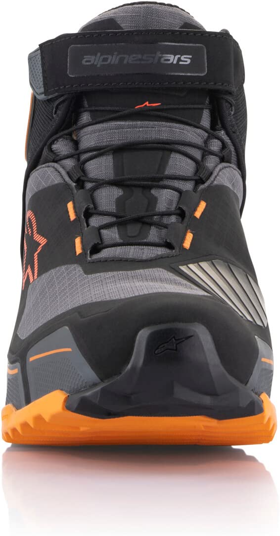 Alpinestars CR-X Drystar Shoes (Black/Light Brown/Orange) Size 8