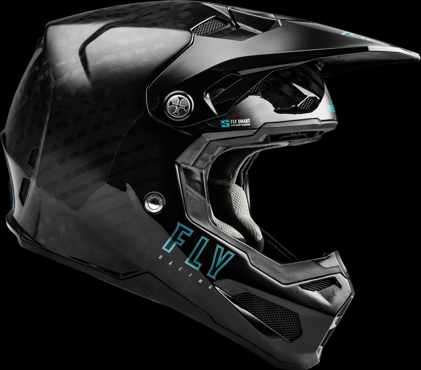 Fly Racing Formula S Carbon Helmet (Black)