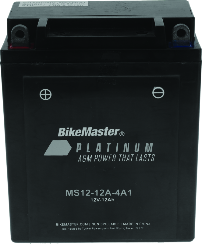 BikeMaster AGM Battery - MS12-12A-4A1