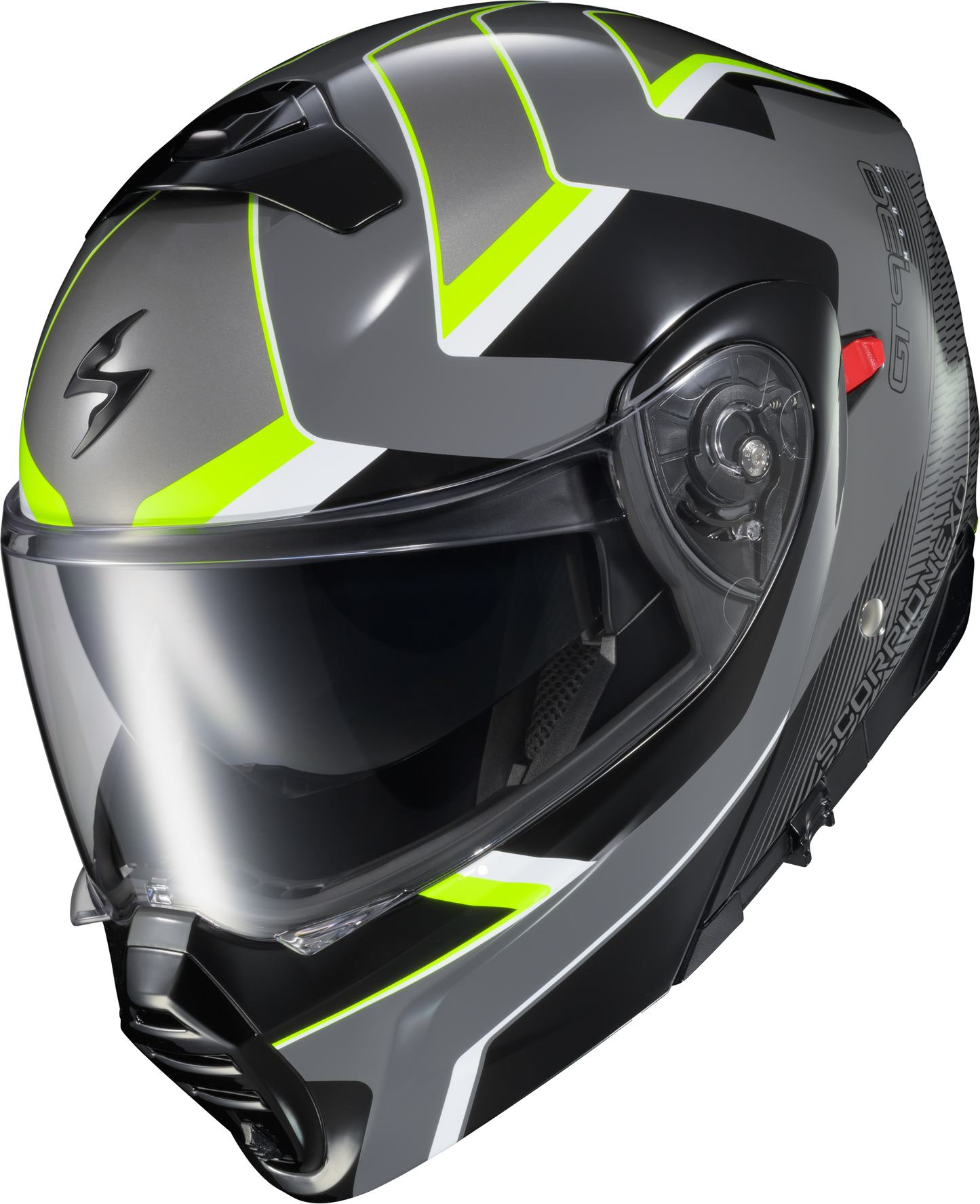 Exo Gt930 Transformer Helmet Morph Grey/Hi Viz Xl