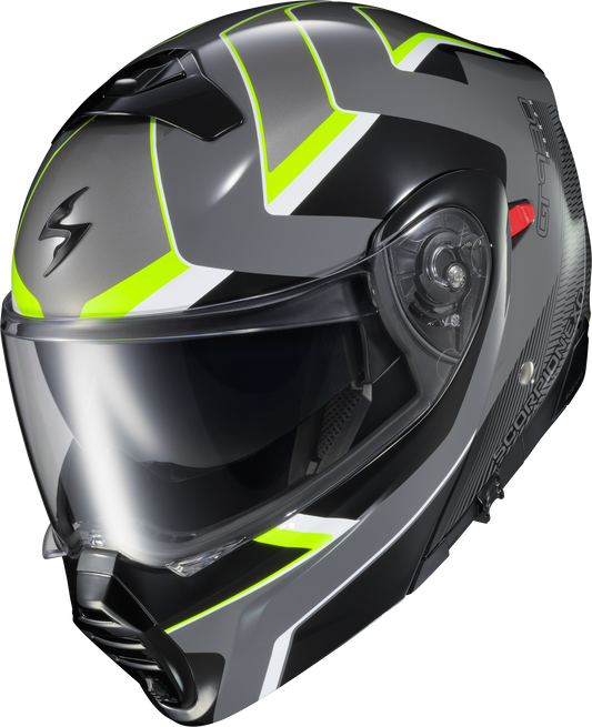 Exo Gt930 Transformer Helmet Morph Grey/Hi Viz Sm