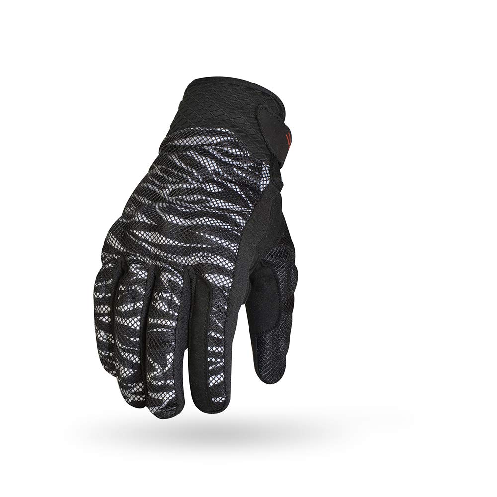 TORC Huntington Motorcycle Gloves (Black Zebra)