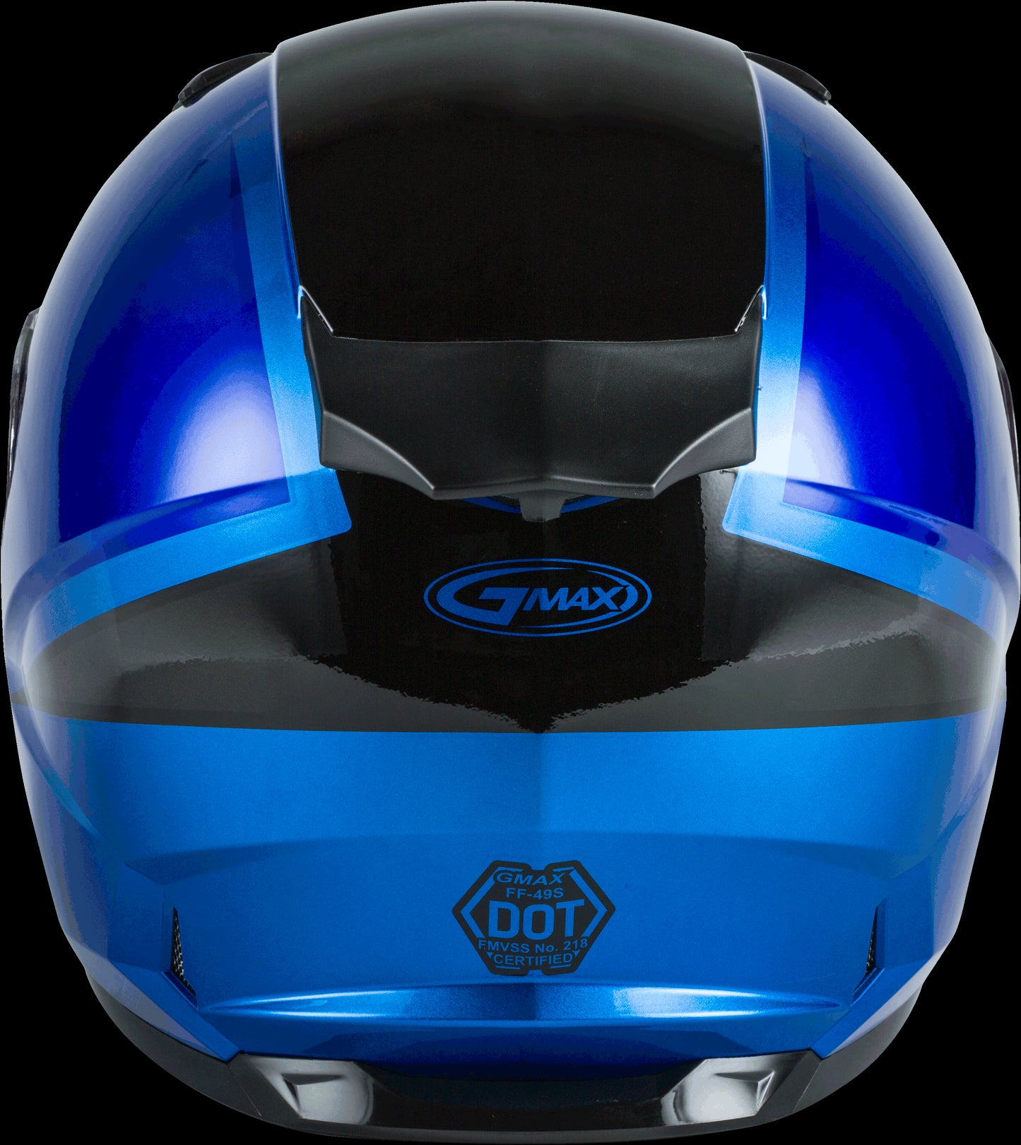 GMAX FF-49S Hail Snow Helmet (Blue/Black) - XXL