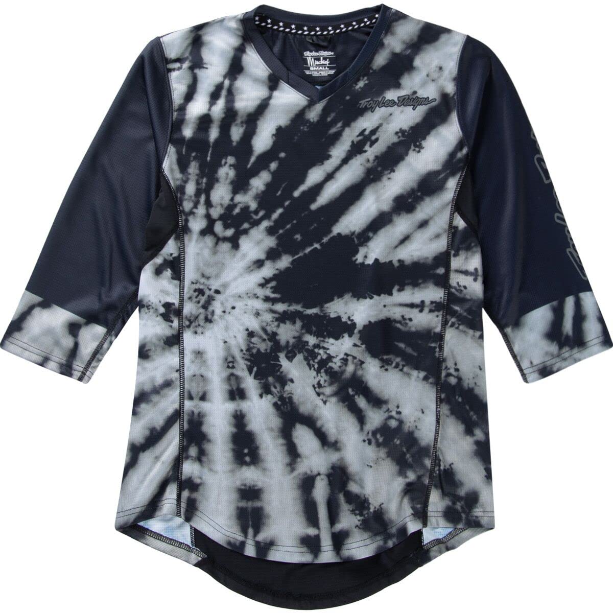 Troy Lee Designs Mischief 3/4-Sleeve Jersey - Women's Tie Dye Black, XL