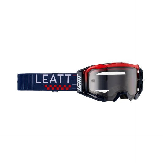 Leatt Goggle Velocity 5.5 (Red/Blue with Light Grey Lens)