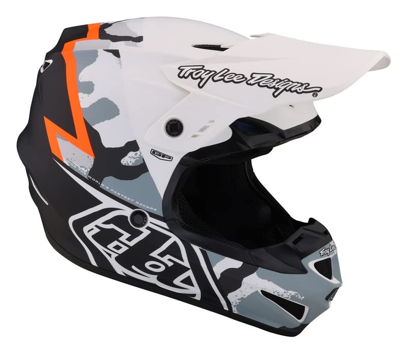 Troy Lee Designs Youth GP Volt Camo White Helmet size Medium