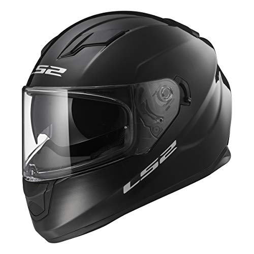 LS2 Helmets Full Face Stream Street Helmet (Gloss Black - Small)