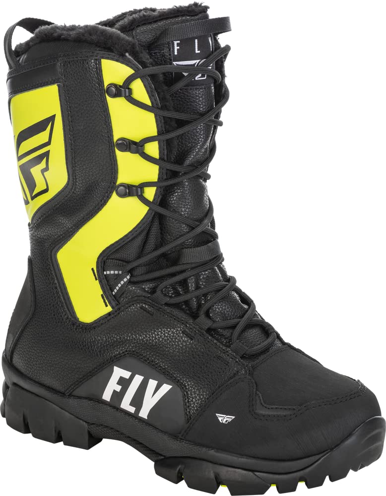 Fly Racing Marker Boot (Black/Grey/Hi-Vis) Size 10