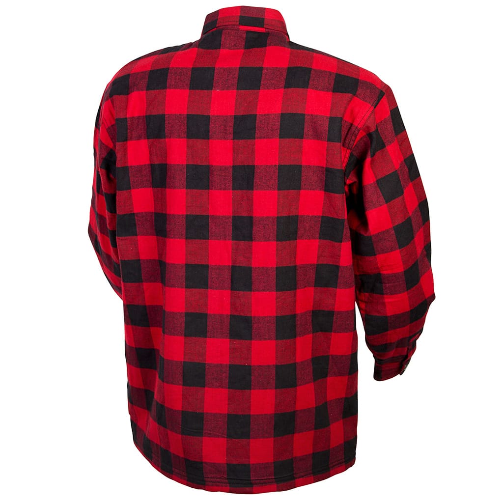 ScorpionEXO Covert Men's Long Sleeve Motorcycle Flannel (Red/Black)