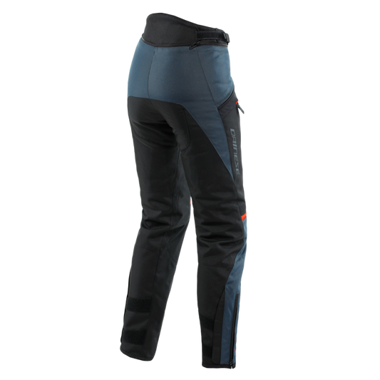 Dainese Tempest 3 Lady D-Dry Pants Ebony/Black/Lava-Red Size - 48