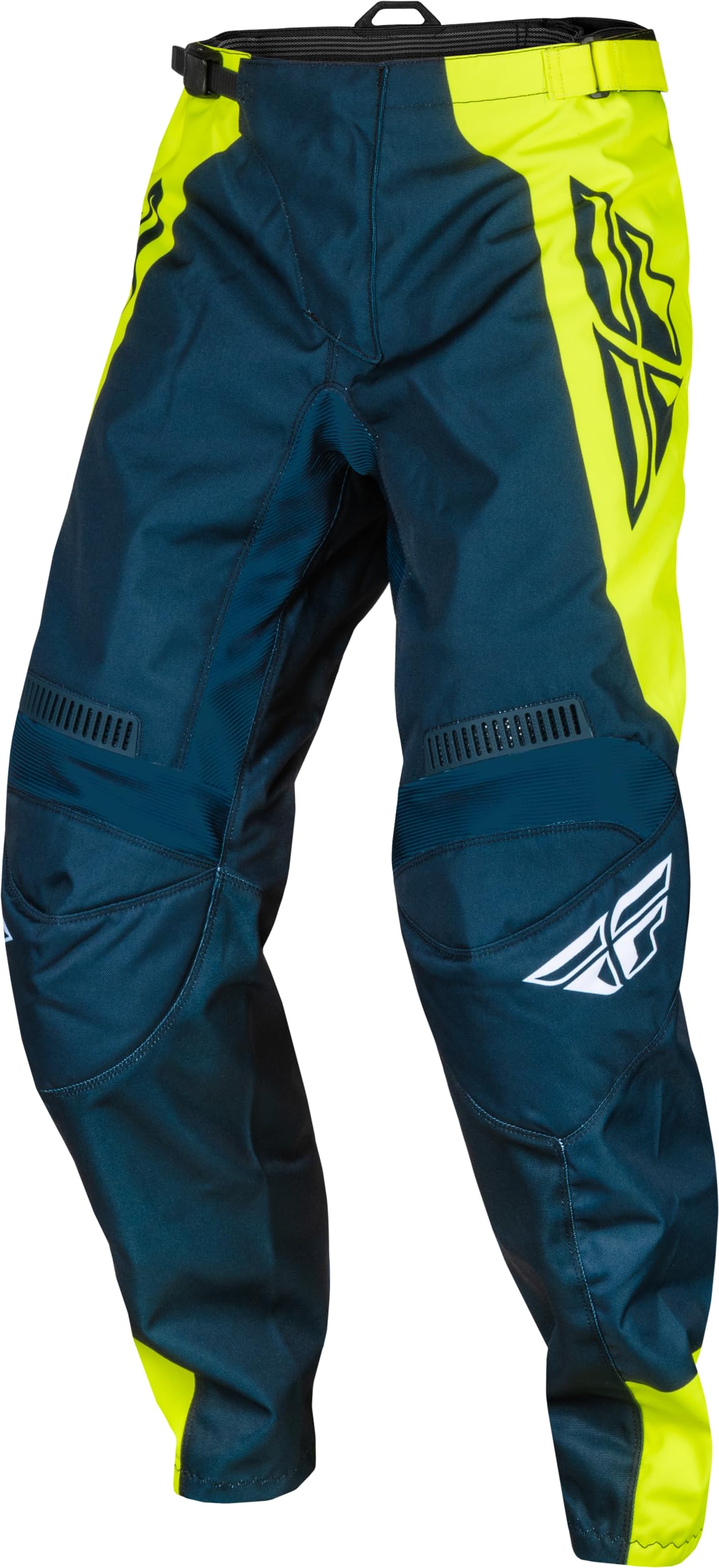 Fly Racing F-16 Men's Pants (Navy/Hi-Vis/White) Size 42