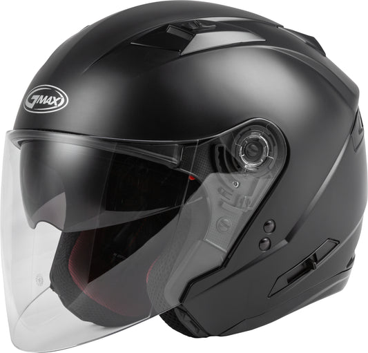 GMAX OF-77 Open-Face Motorcycle Helmet (Matte Black) - Small