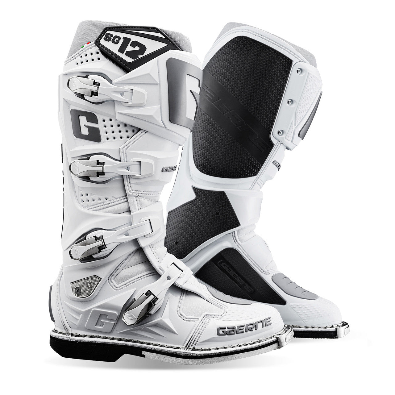 Gaerne SG-12 Boots  (White) - Size 9