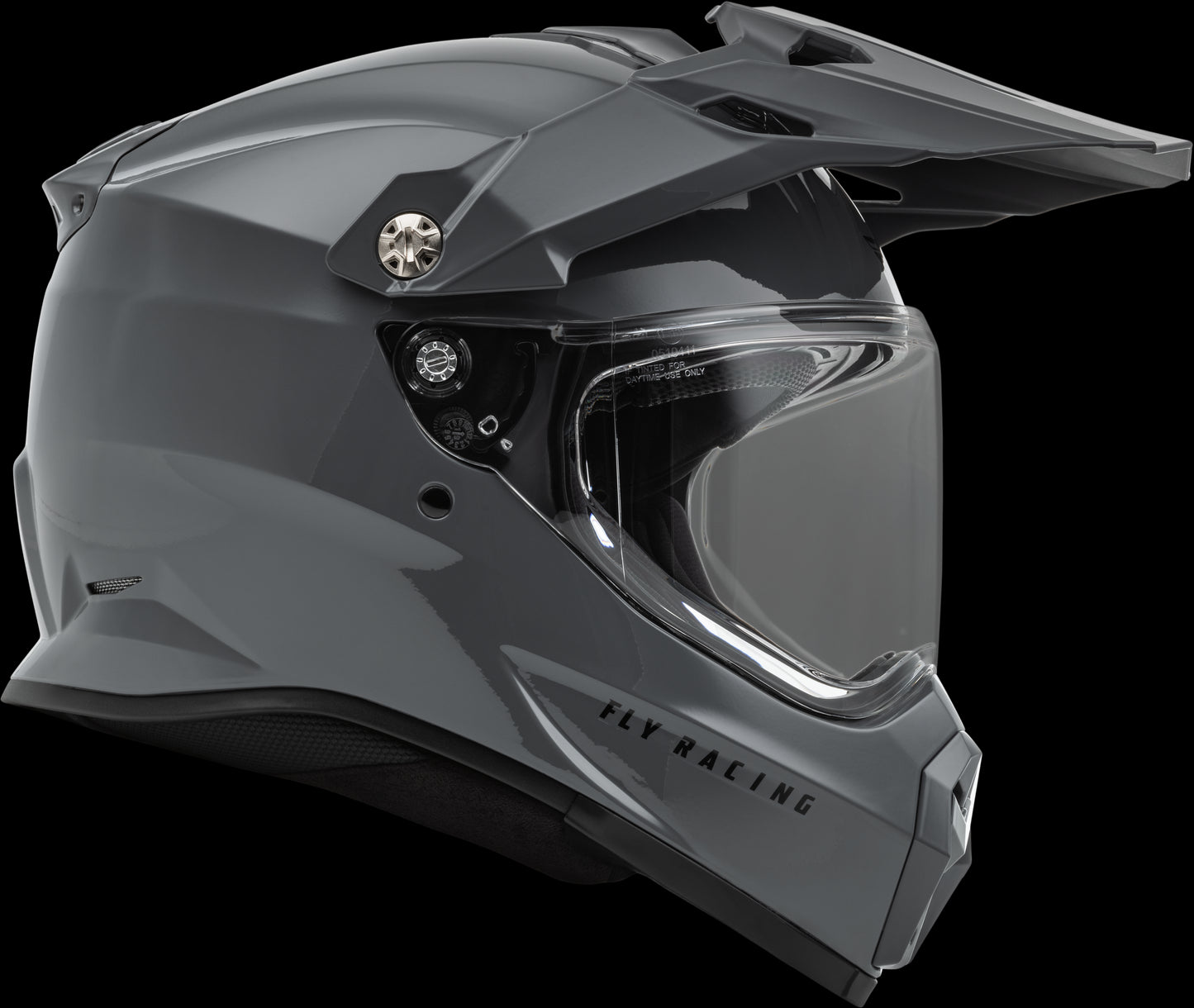 Fly Racing Trekker Solid Helmet (Grey)