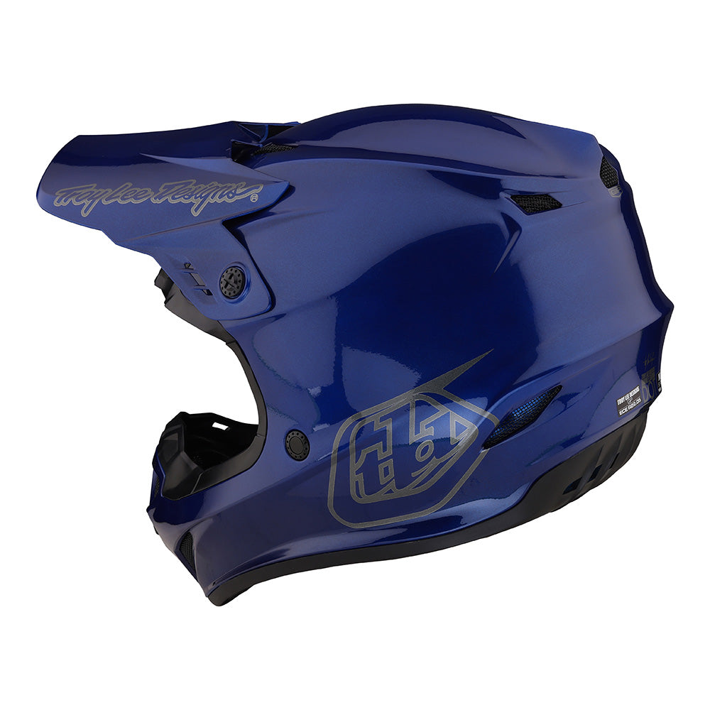 Troy Lee Designs Motorcross GP Helmet Mono Blue