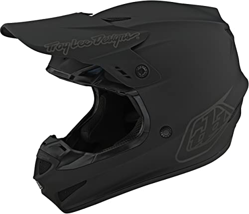 Troy Lee Designs GP Mono Adult Motocross Helmet  (Black)