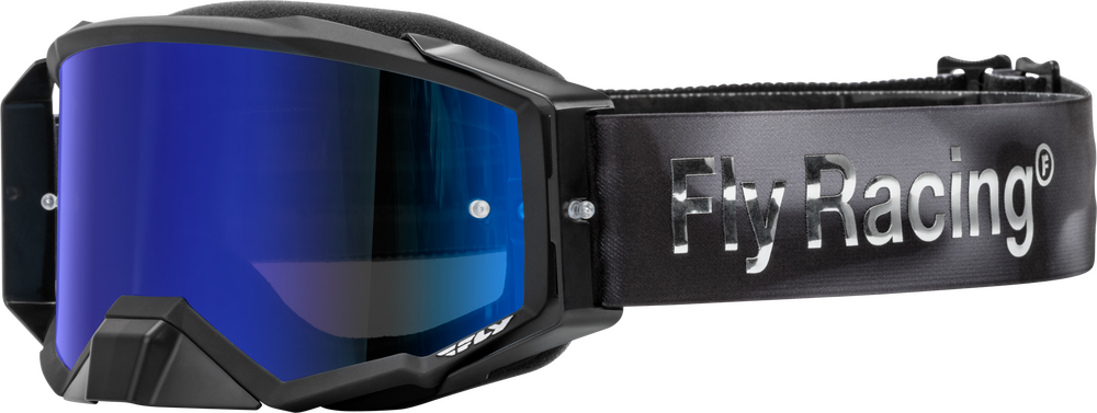 Fly Racing 2024 Adult Zone Elite Legacy Goggle (Black/Grey Camo with Dark BlueMirror/Smoke Lens)