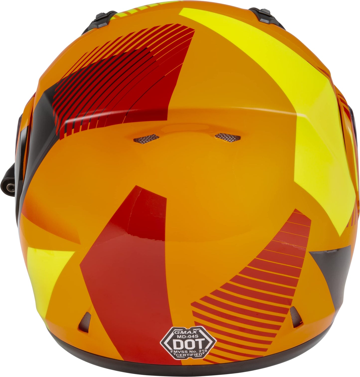 GMAX MD-04S Reserve Modular Snow Helmet w/ Electric Shield (Neon Orange/Hi-Vis) - 3XL