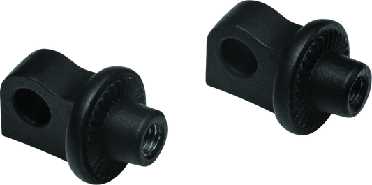 Kuryakyn Adjustable Stop Splined Peg Adapter Black