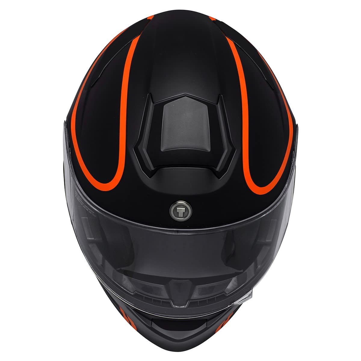 TORC T28 Motorcycle Helmet (Vapor Orange) - Medium