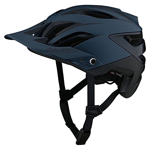 Troy Lee Designs A3 Uno Half Shell Mountain Bike Helmet W/MIPS  (Slate Blue)