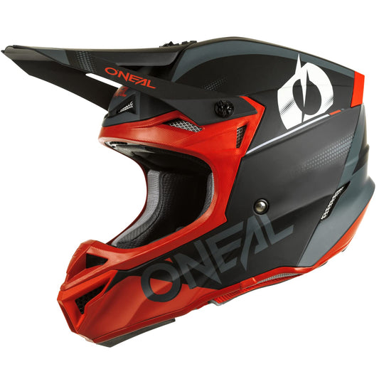 O'Neal 5 SRS Haze Helmet (Black/Red) - XS