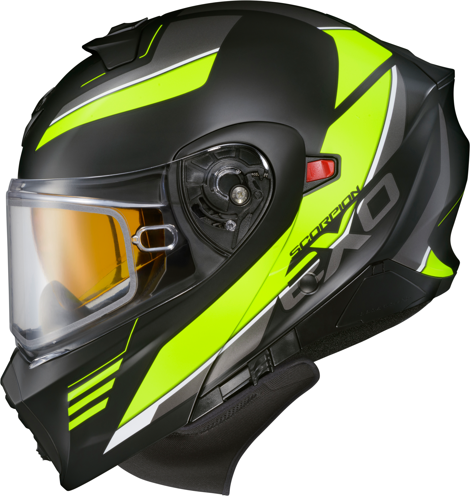 Exo Gt930 Cold Weather Helmet Modulus Hi Vis Xl (Dual Pane)