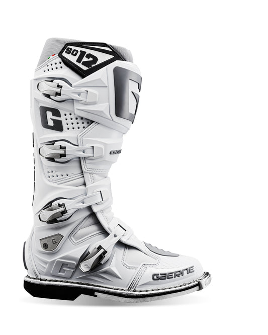 Gaerne SG12 Boot White Size - 11