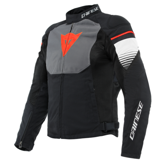 Dainese Air Fast Tex Jacket Black/Gray/White Size - 58