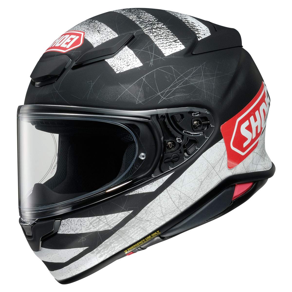 Shoei RF-1400 Motorycle Helmet (Scanner TC-5) (USED)