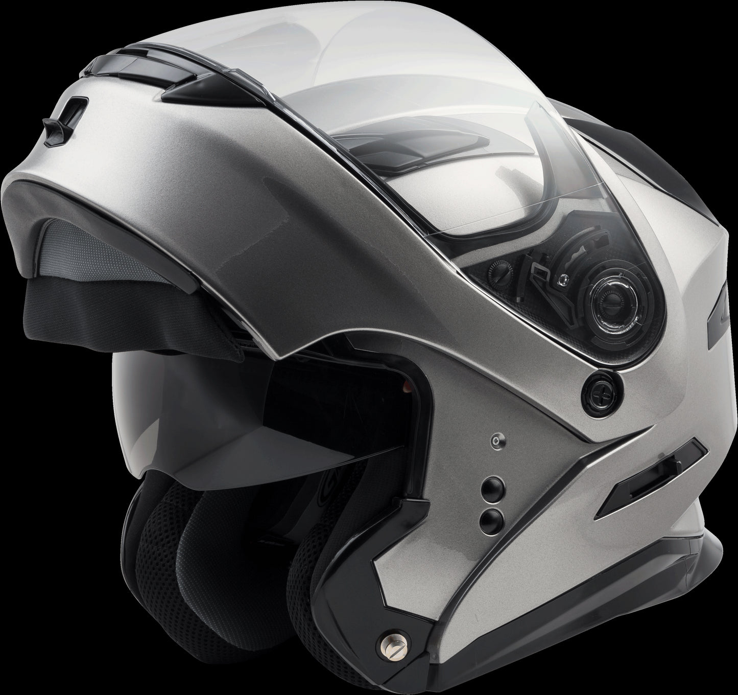 GMAX MD-01 Modular Helmet (Titanium) - Small