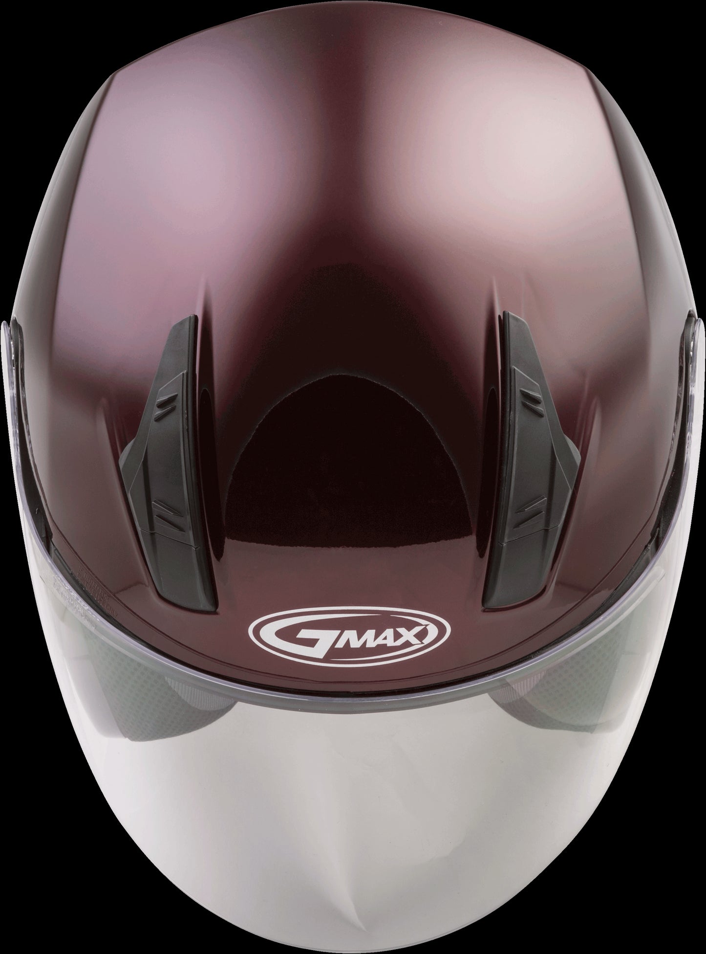 GMAX OF-17 Open-Face Motorcycle Helmet (Wine)