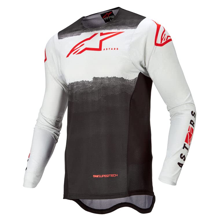 Alpinestars Supertech Blaze Jersey (Dark Blue/Bright Red/White) - 2XL