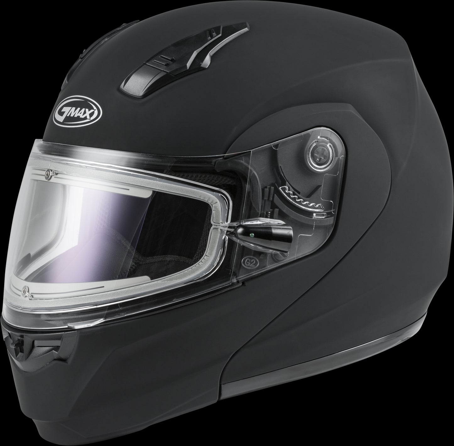 GMAX MD-04S Modular Snow Helmet w/ Electric Shield (Matte Black)