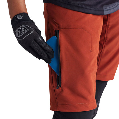 Troy Lee Designs MTB Womens Mischief Shorts w/ Liner (Henna)