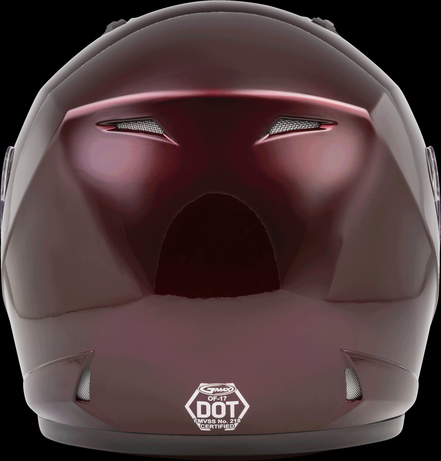 GMAX OF-17 Open-Face Motorcycle Helmet (Wine)