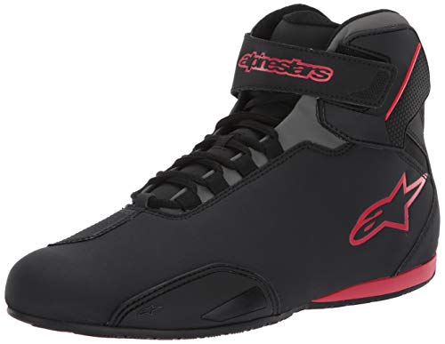 Alpinestars Sektor Street Motorcycle Shoes (Black/Gray/Red) Size 6