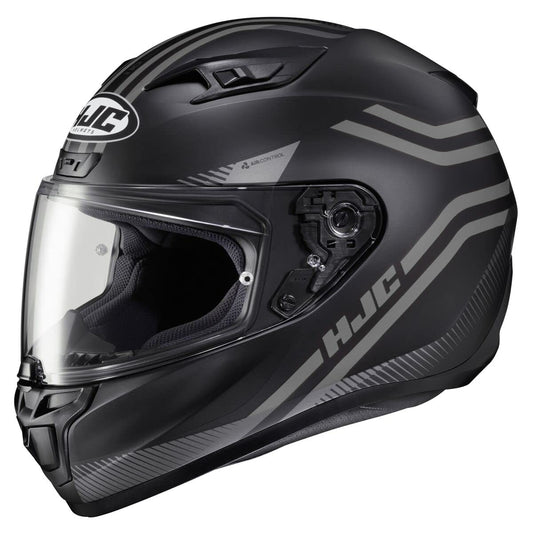 HJC i10 Strix Motorcycle Helmet (MC5SF Black) - 2XL