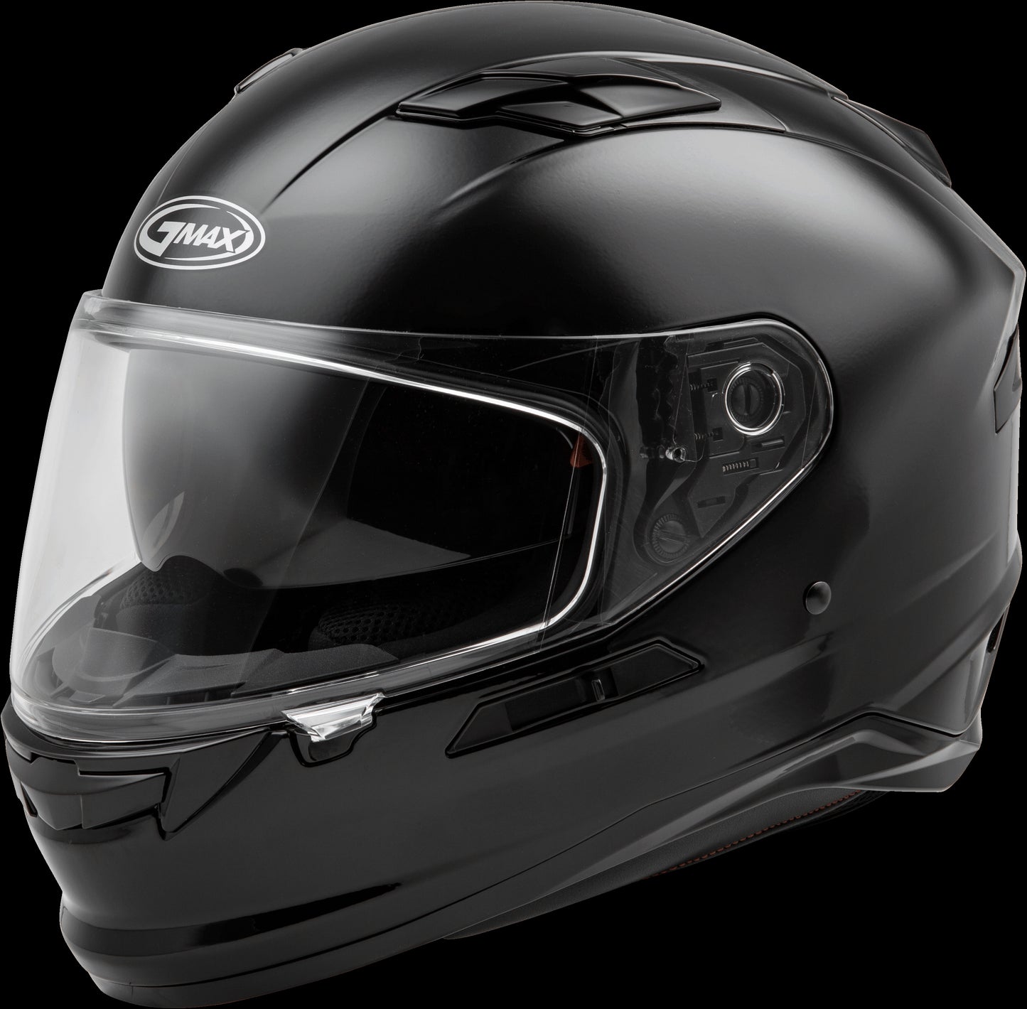 GMAX FF-98 Motorcycle Helmet (Black) - XS