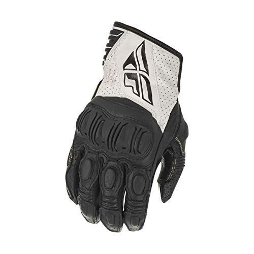 FLY Racing Adult Brawler Motorcycle Gloves (Black/White)