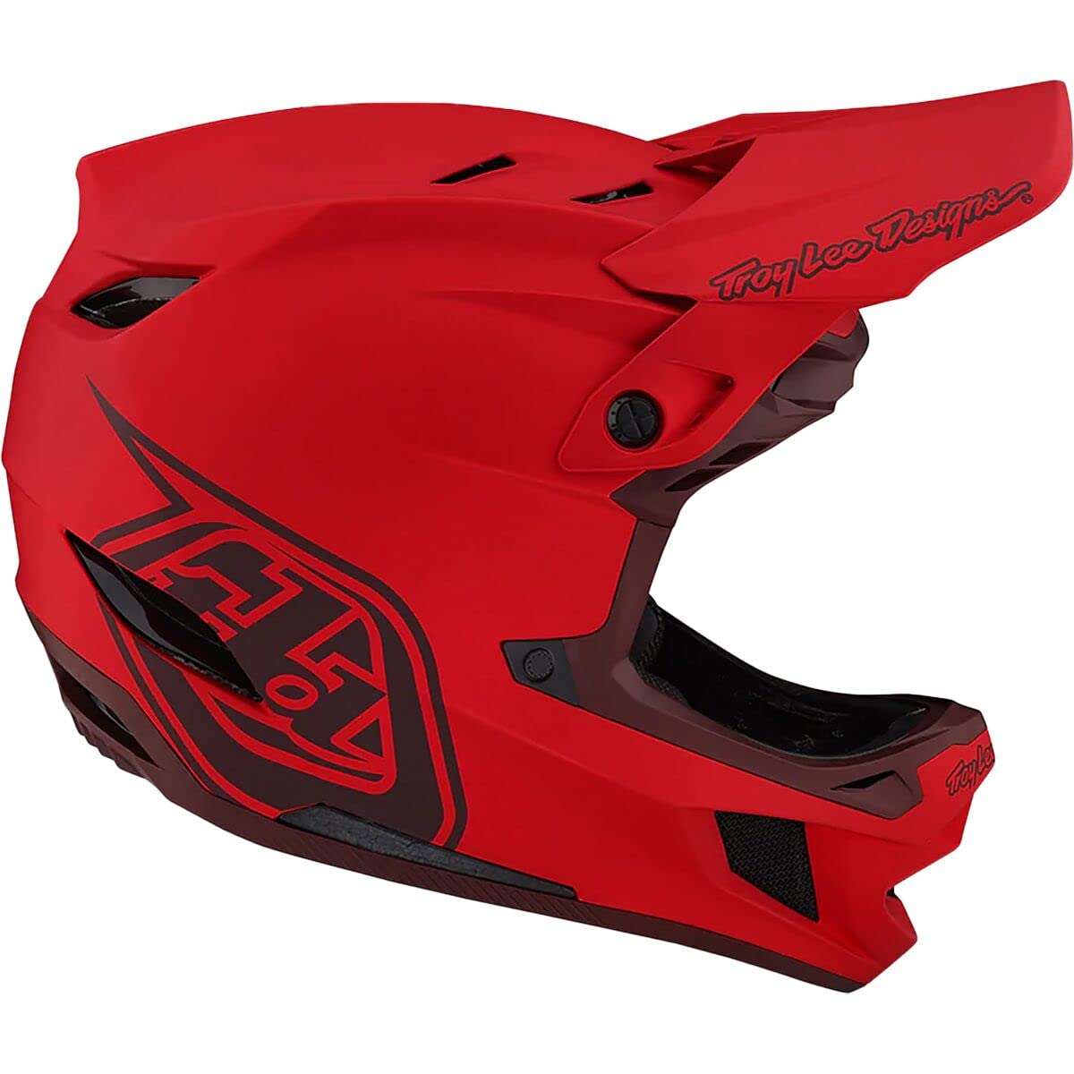 Troy Lee Designs D4 Composite MIPS Full Face Mountain Bike Helmet (Red)