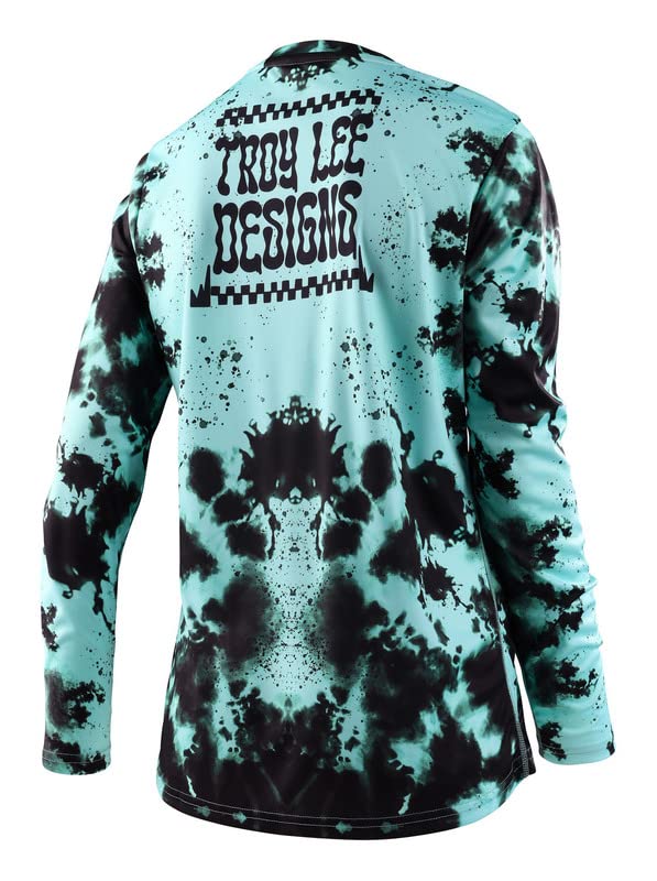 Troy Lee Designs Womens Lilium Micayla Gatto Long Sleeve Jersey (Mist) - XS