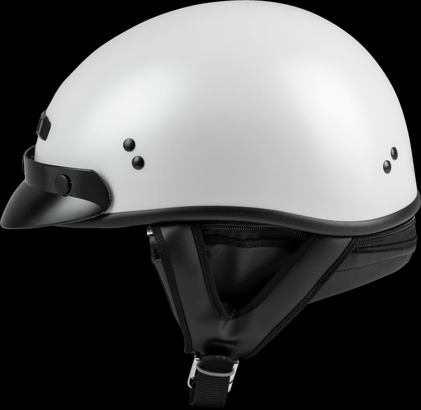 GMAX GM-35 Full Dressed Half-Helmet (Pearl White) - XXL