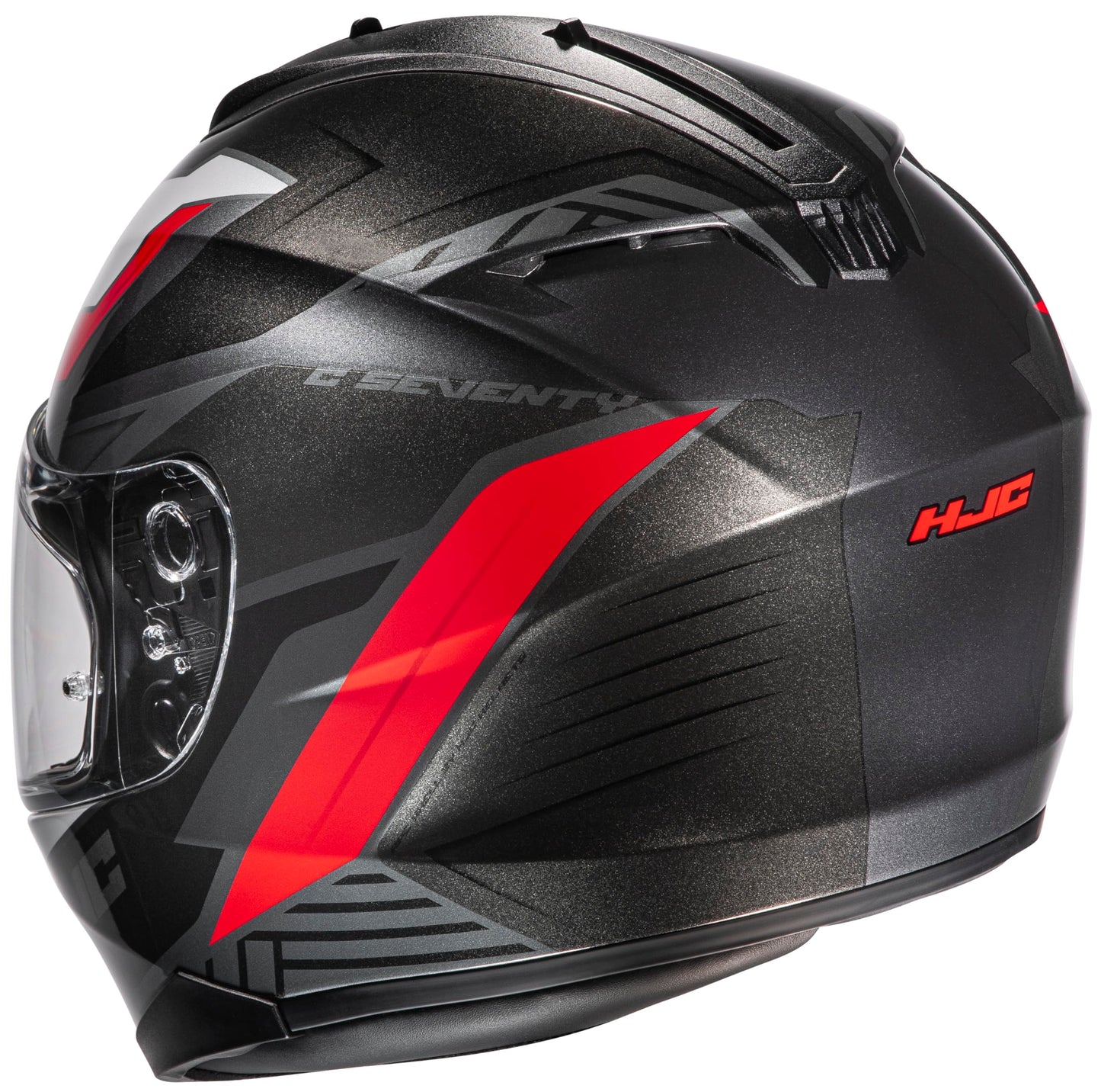 HJC C70 Silon Helmet (MC8 Pink/Grey) - Medium