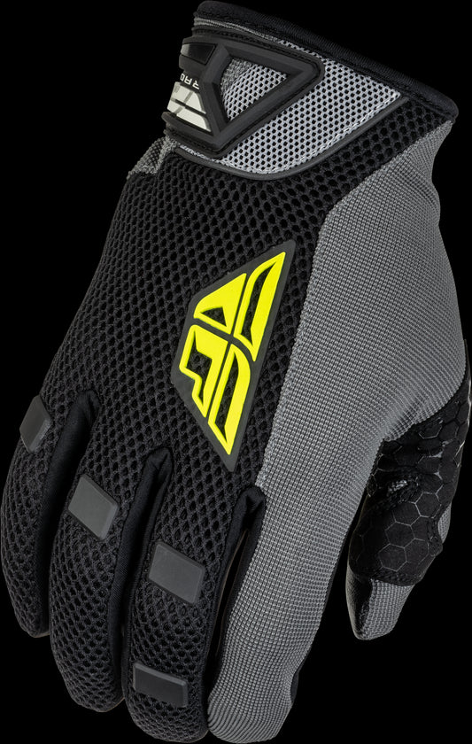 FLY Racing Adult CoolPro Gloves (Black / Hi-Vis)