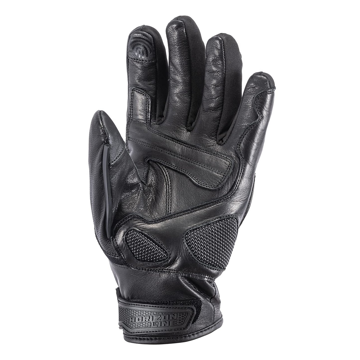 Tourmaster Trailbreak Leather Motorcycle Gloves (Black) - 4XL