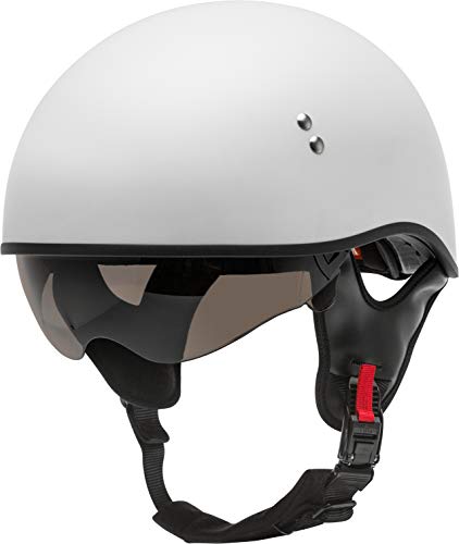 GMAX HH-65 Naked Half Helmet (Matte White)